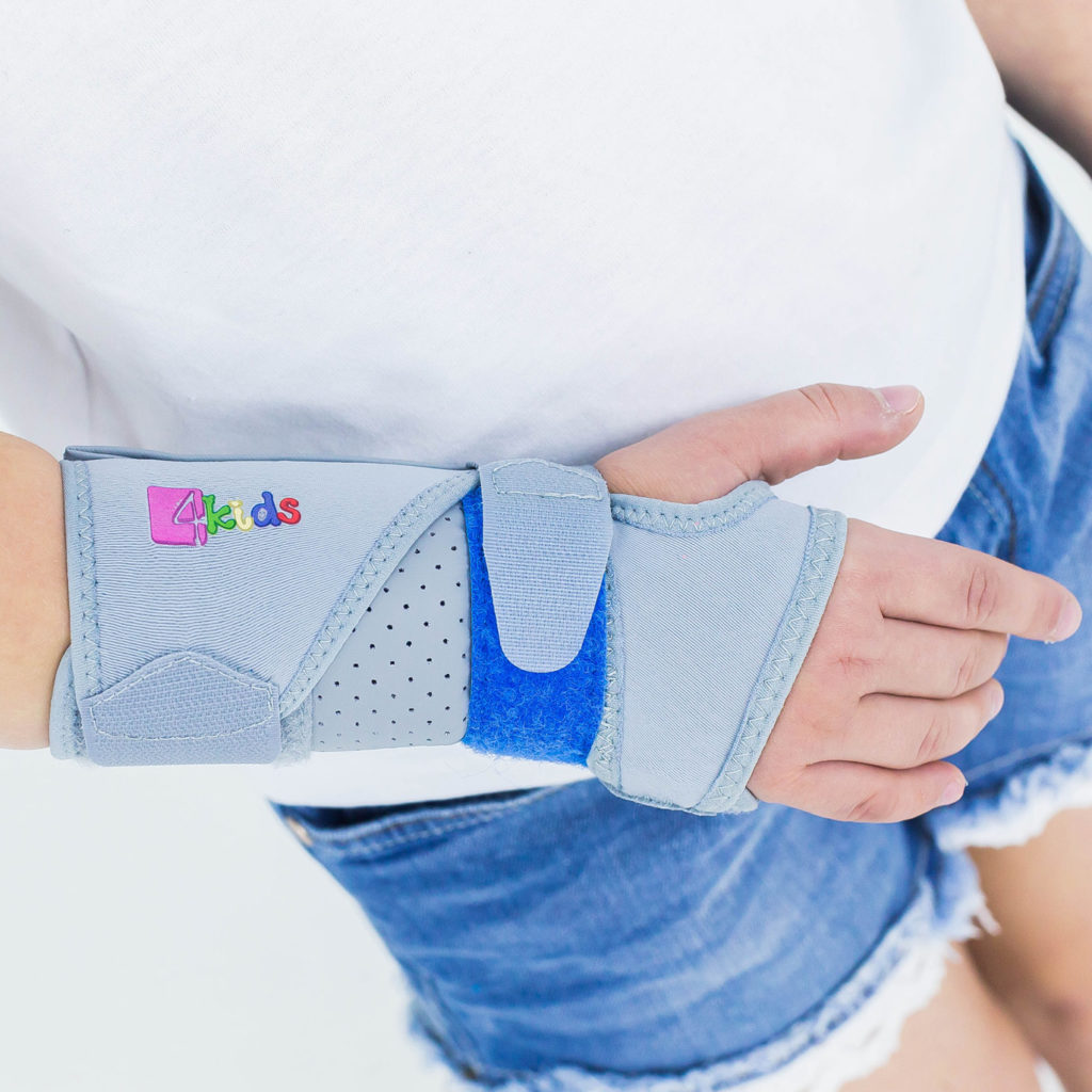 Pediatric stabilizing wrist brace EB‑N‑01 4Kids Ortezy dla dzieci