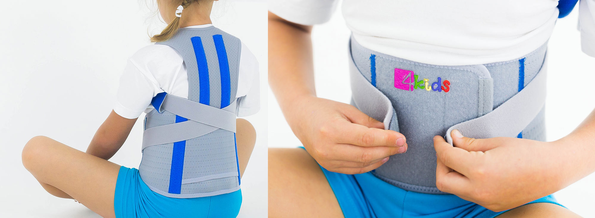 Back support and posture corrector 2 in 1 AM-WSP-06